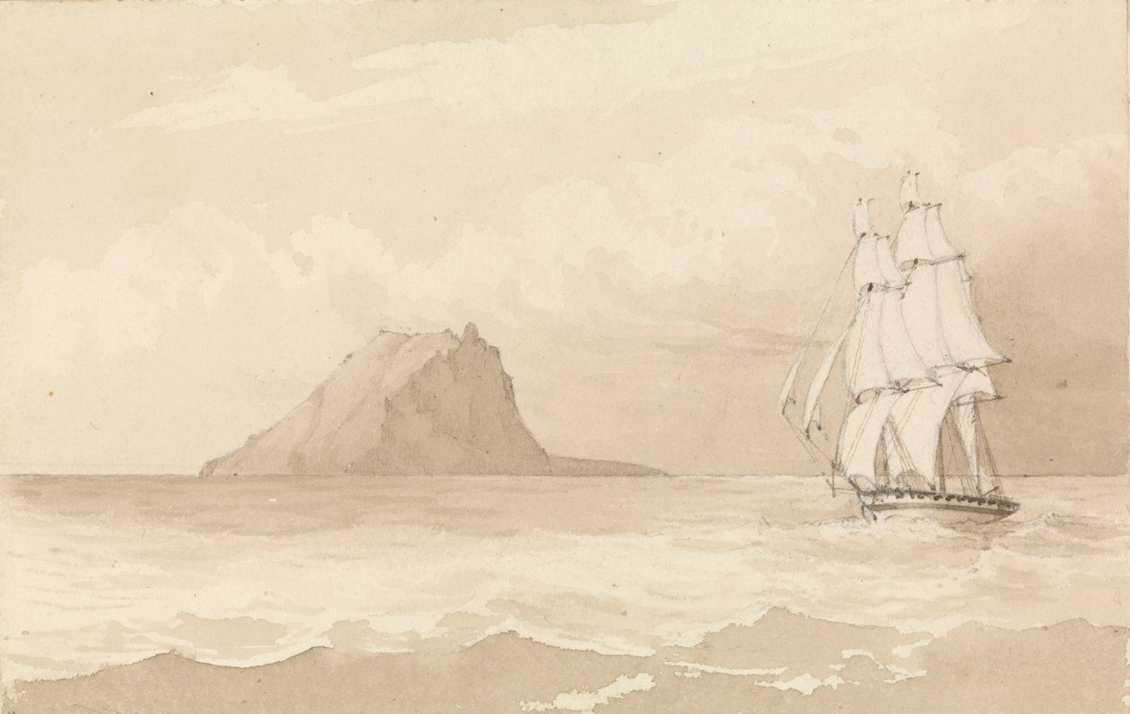 Maitea [Mehetia], 20 augusti 1849 [Sällskapsöarna] av Admiral Sir Edward Gennys Fanshawe