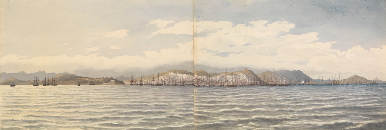 "San Francisco, Kalifornien, 6 oktober 1851 av Admiral Sir Edward Gennys Fanshawe