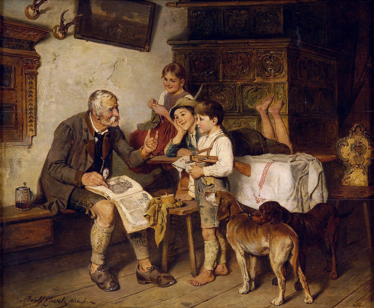 Die Naturkunde-Stunde av Adolf Eberle