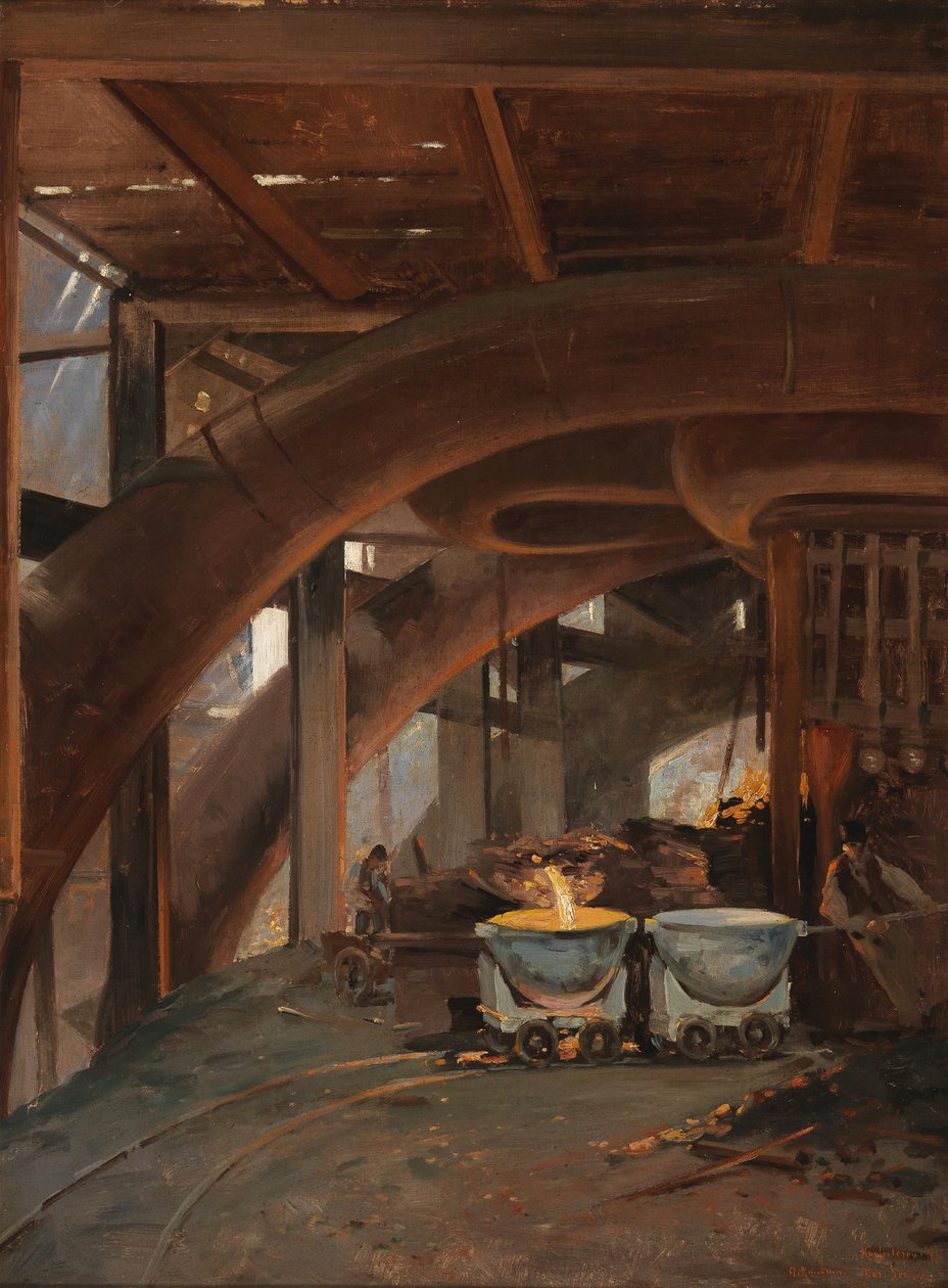  Kupferbergwerk Bor SerbiennEnglish: Copper Mine, Bor, Serbian av Adolf Kaufmann