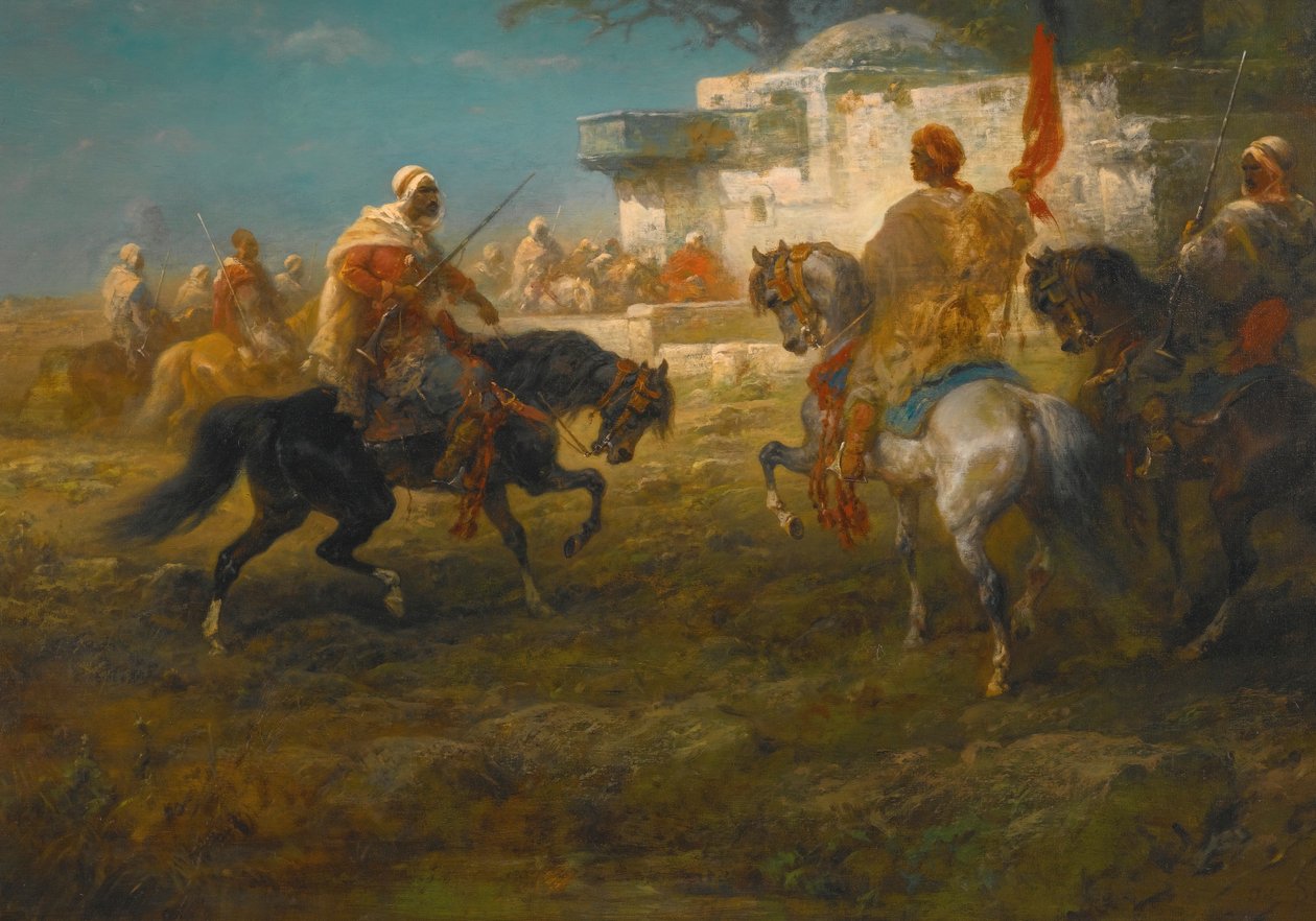 Der Fahnenträger av Adolf Schreyer