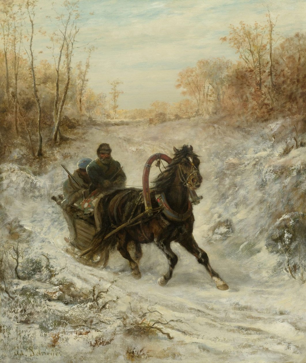Der Kurier av Adolf Schreyer