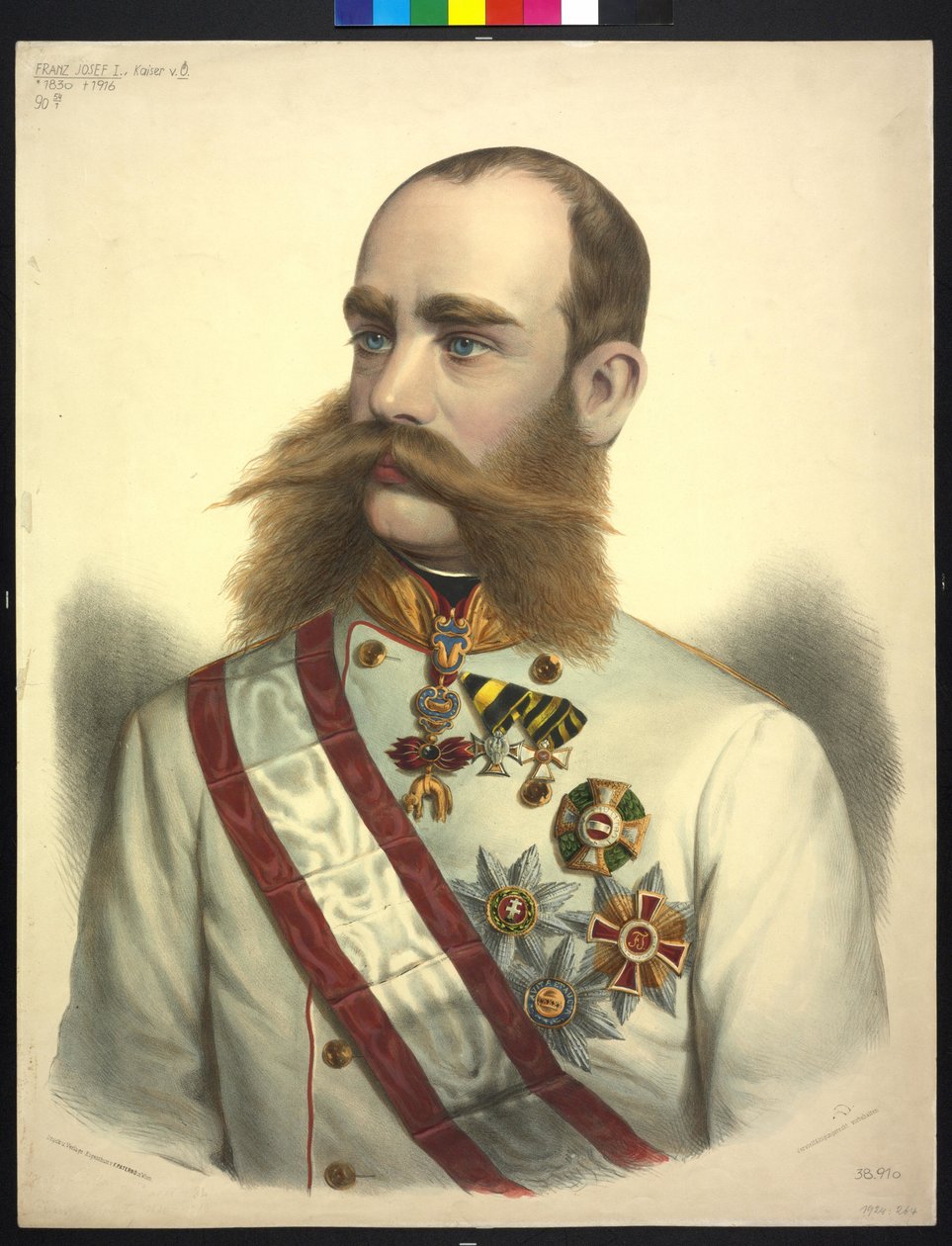 Kejsare av Österrike Franz Joseph I av Adolf Dauthage