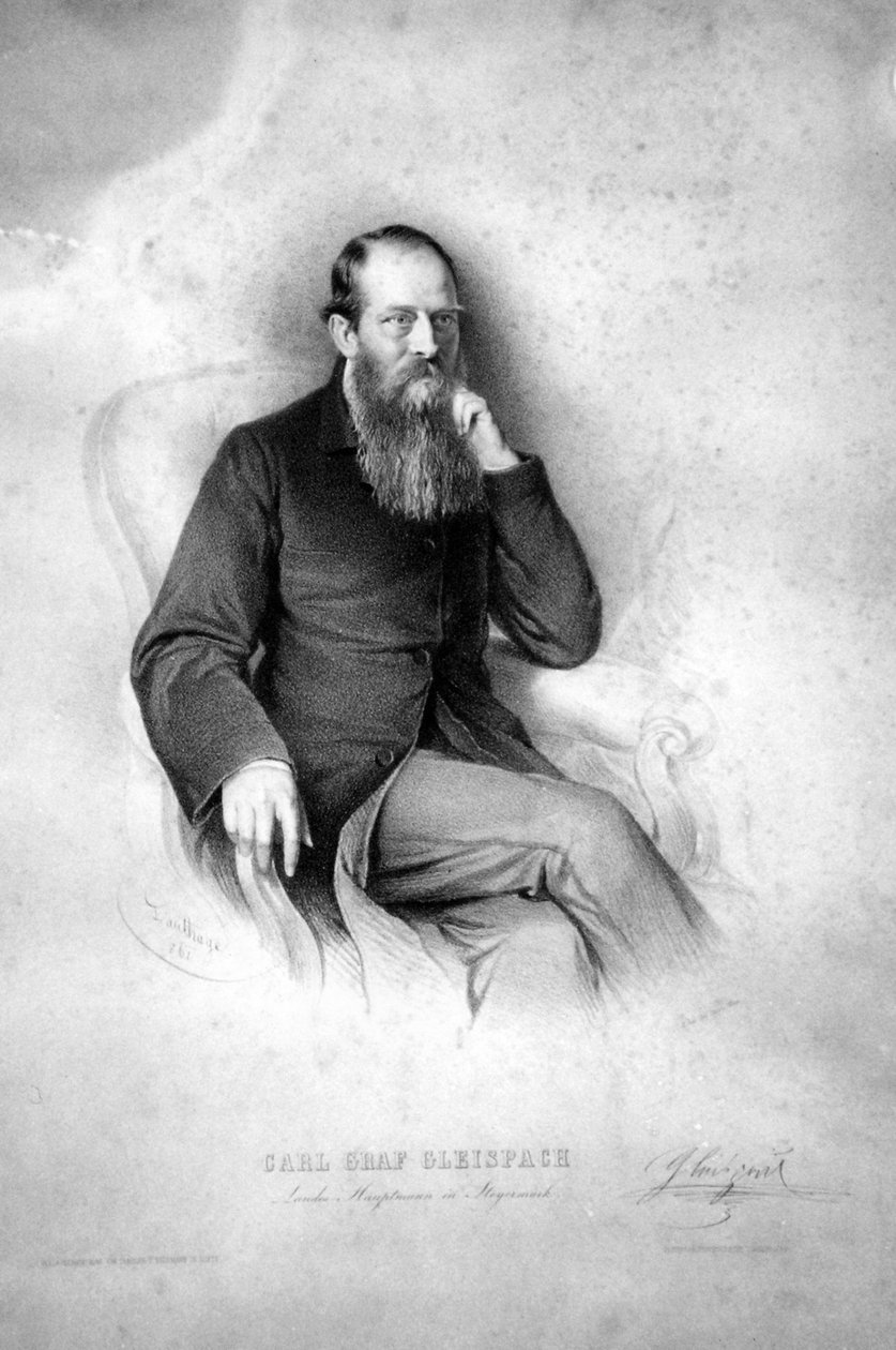 Karl Josef von Gleispach av Adolf Dauthage