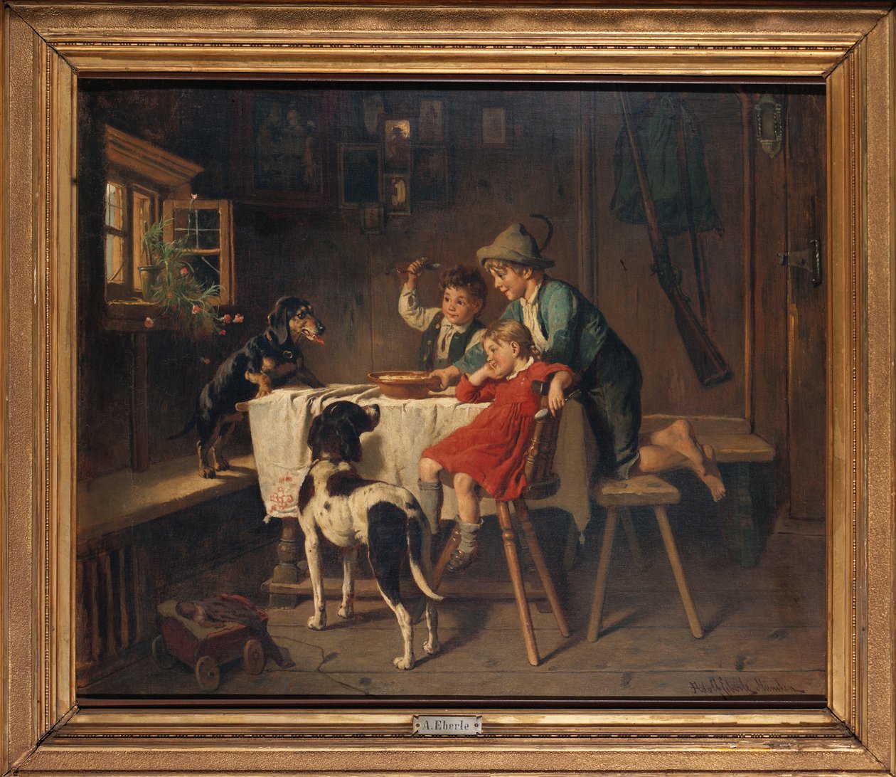 Frukost av Adolf Eberle
