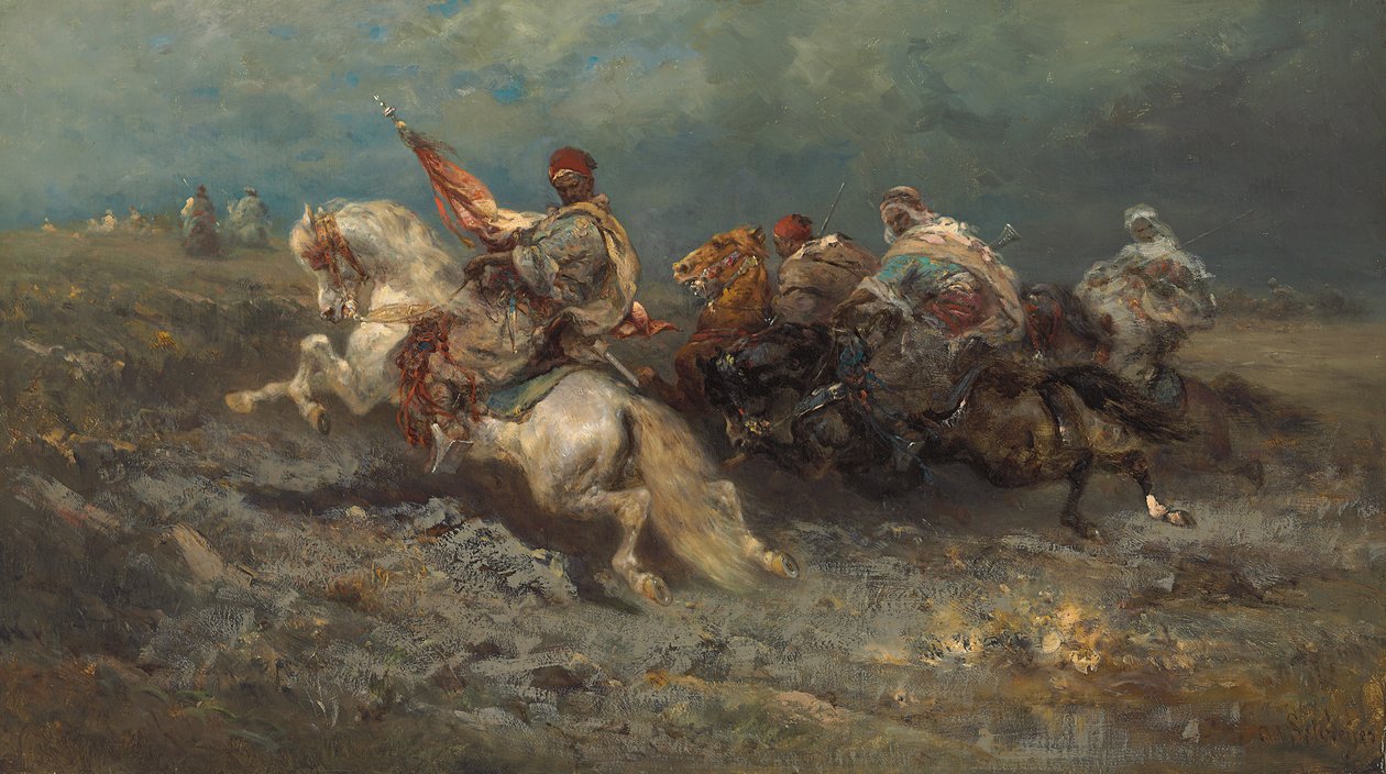 Stampede av Adolf Schreyer