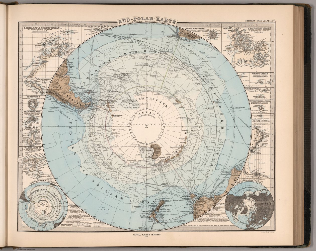 Handatlas över alla delar av jorden och världen (2761018) av Adolf Stieler