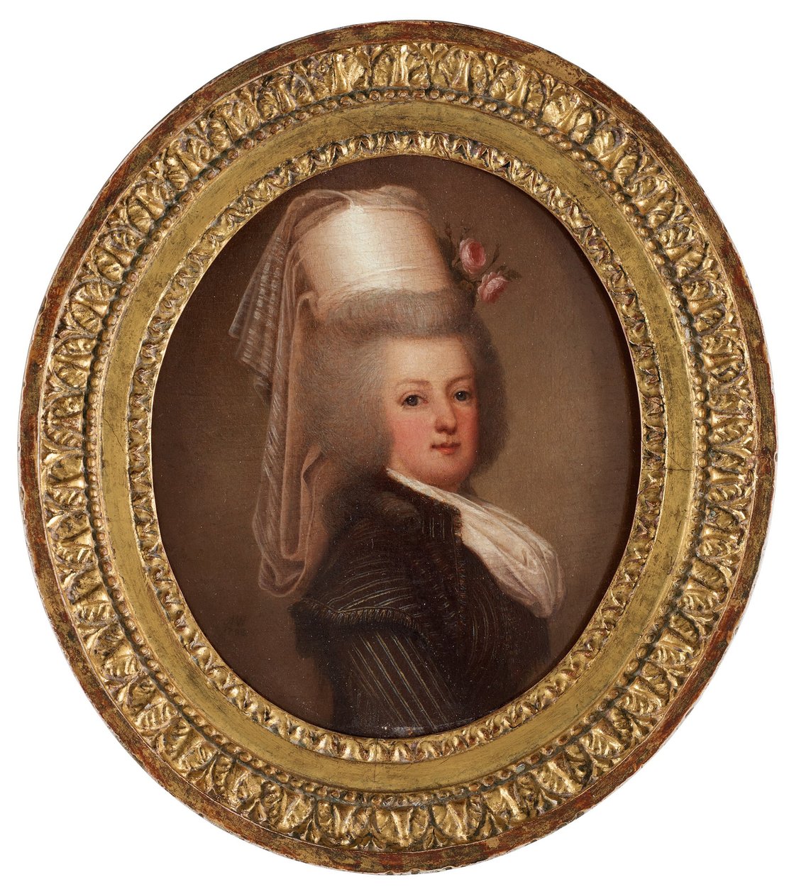Porträtt av drottning Marie Antoinette av Frankrike 1755-1793, 1789 av Adolf Ulrich Wertmuller