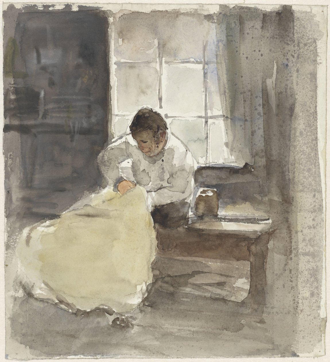 Sömmerska av Adolf le Comte