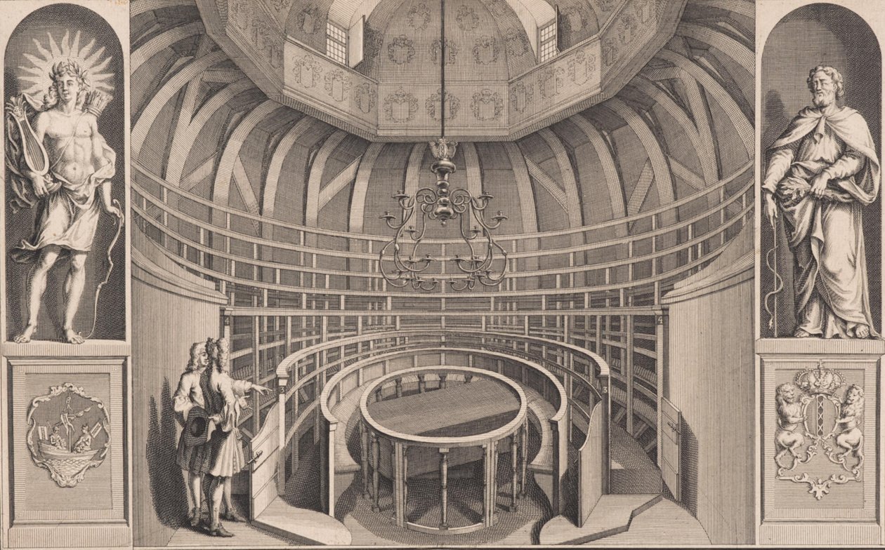 Anatomisk teater i Waaggebouw av Adolf van der Laan