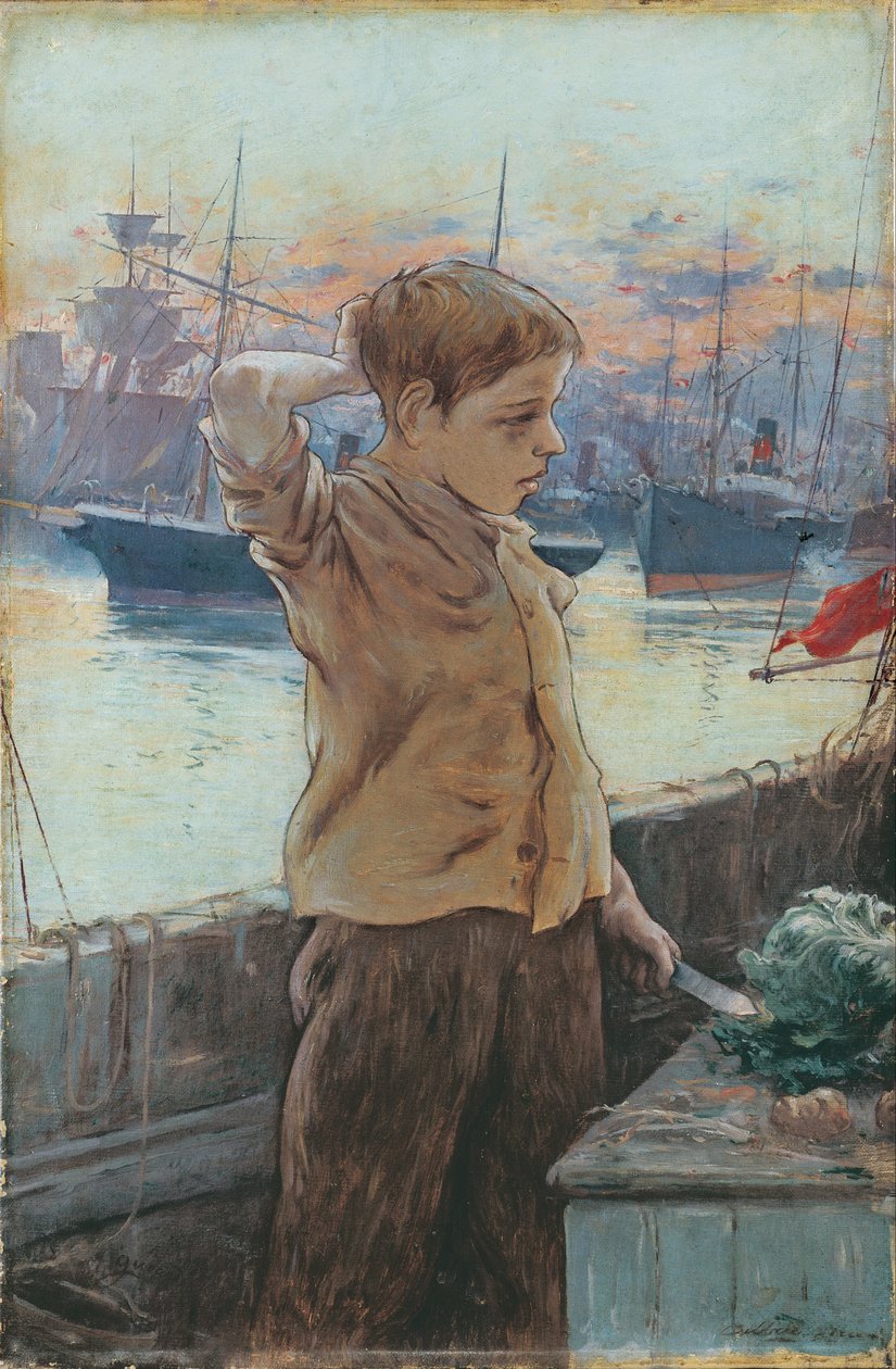 The Ships Boy av Adolfo Guiard y Larrauri