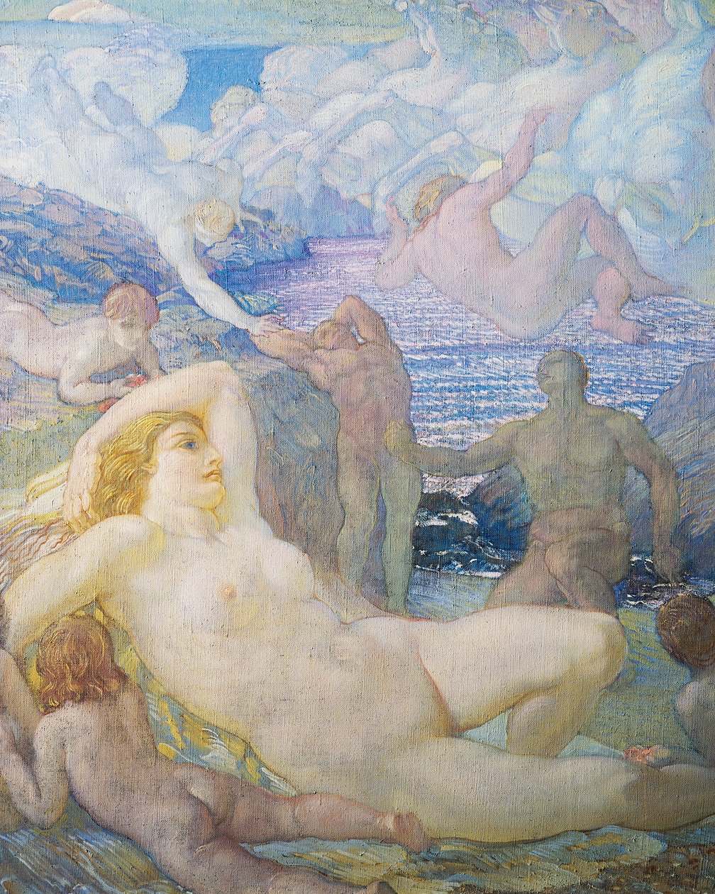 Aurora eller Mater Matuta av Adolfo de Carolis
