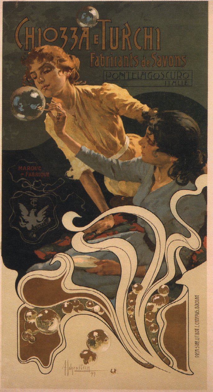 Chiozza och Turchi, 1899 av Adolfo Hohenstein