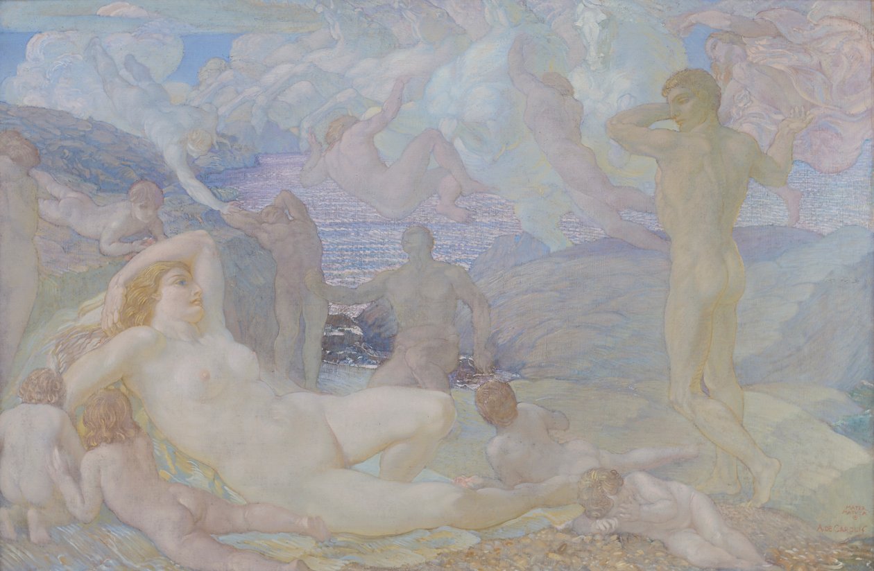 Mater Matuta eller Dawn av Adolfo de Carolis