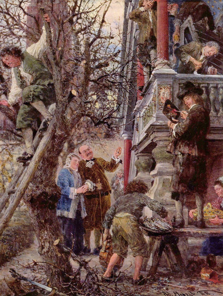 Beati Possidentes  av Adolph Menzel