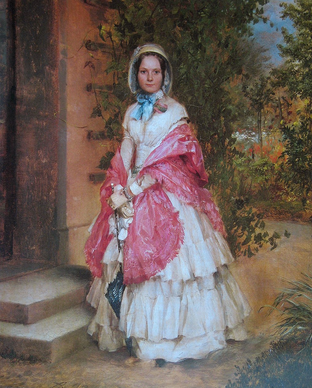 Clara Schmidt von Knobelsdorff  av Adolph Menzel