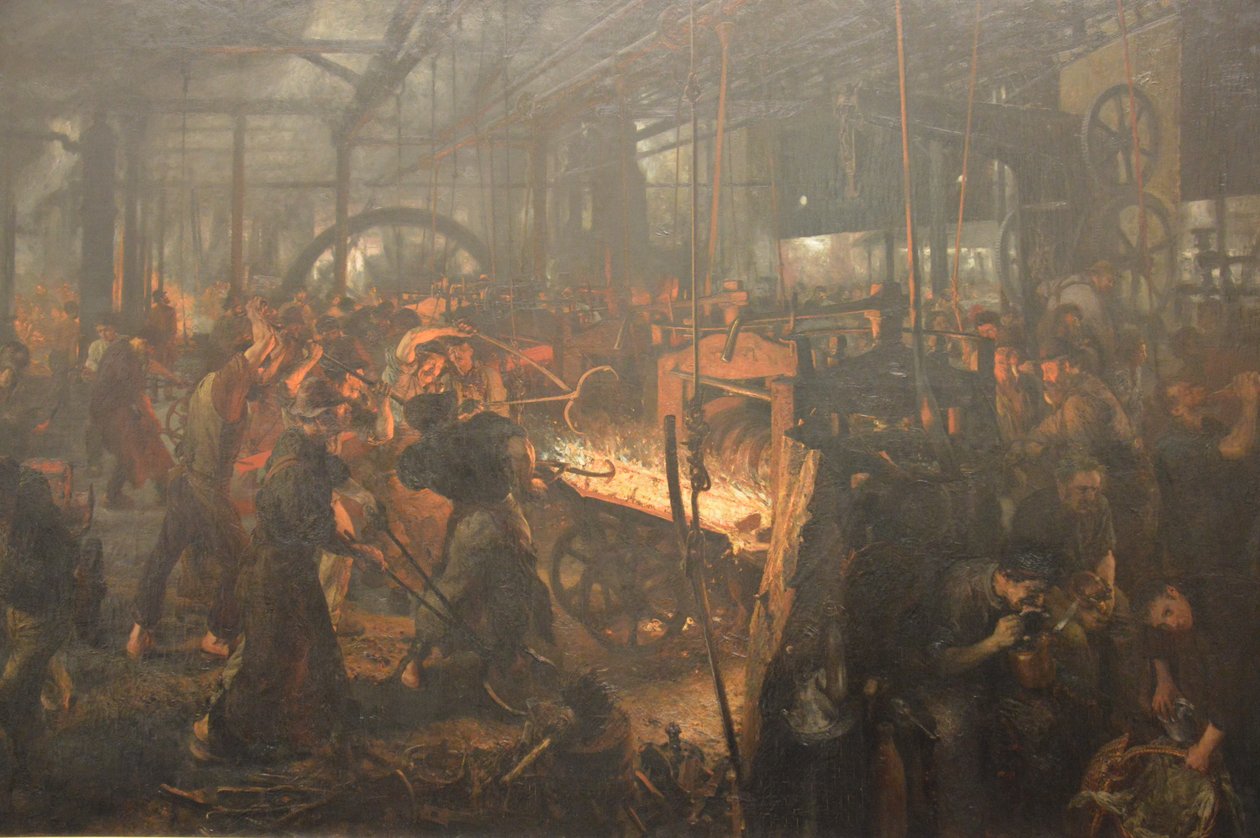 Järnvalsverket av Adolph Menzel