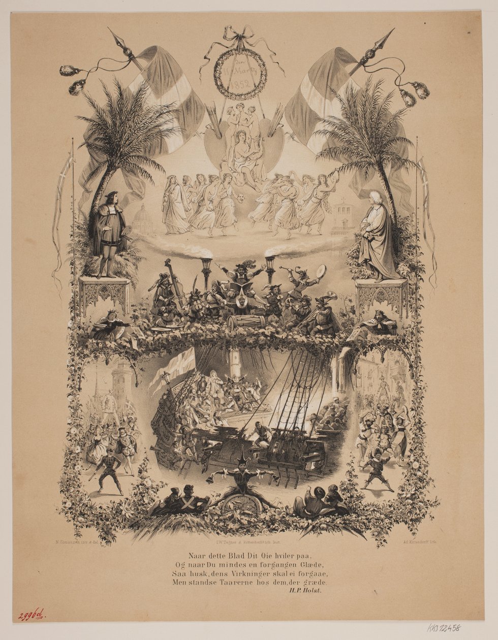 D. 11 mars 1852 av Johan Adolph Kittendorff