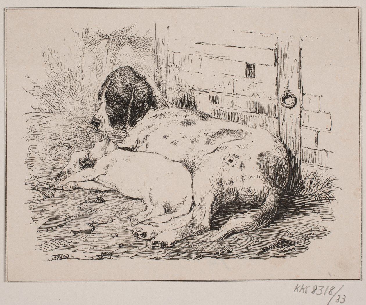 De två vännerna av Johan Adolph Kittendorff