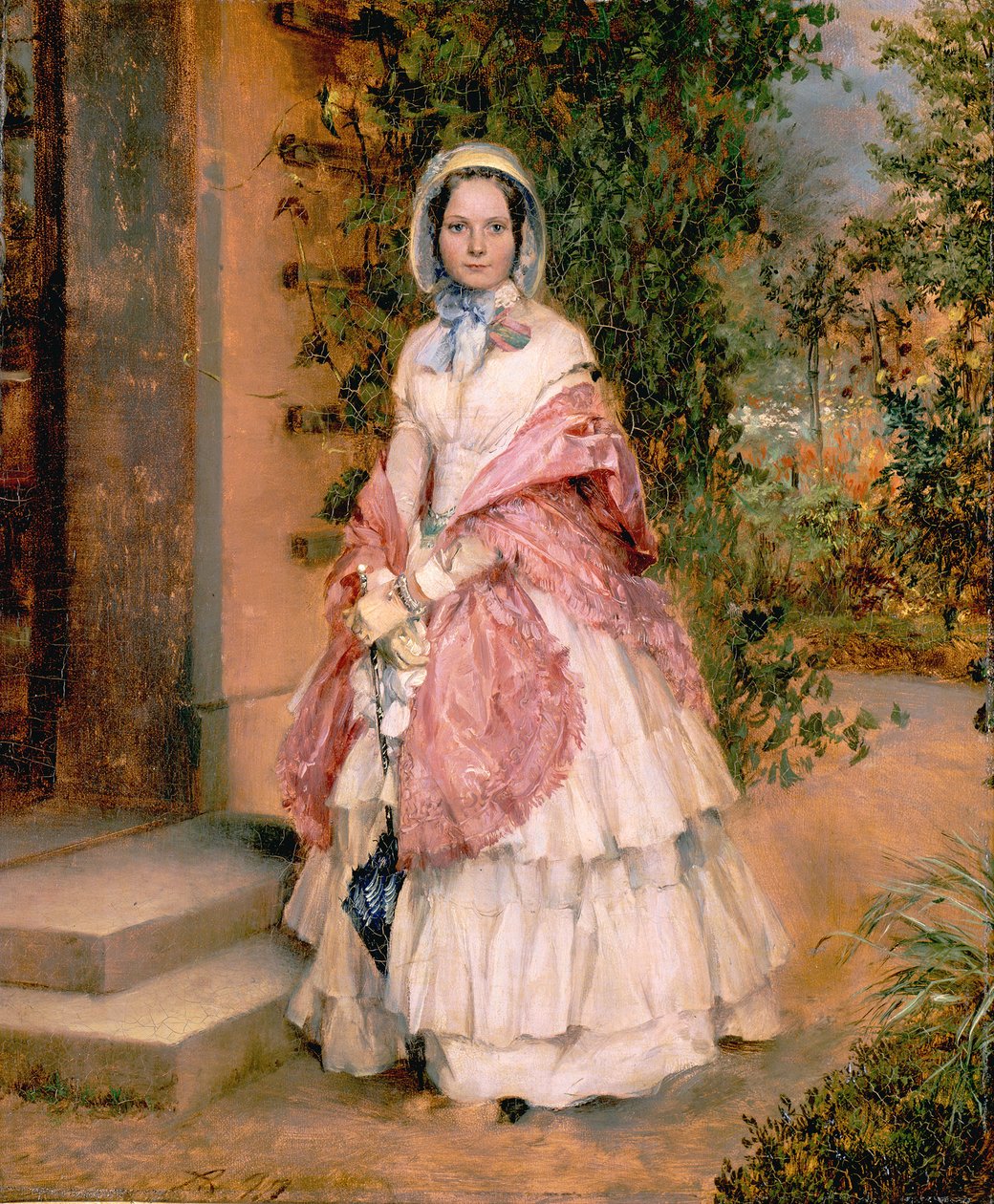 Clara Ilgner (senare fru Schmidt von Knobelsdorff) av Adolph Menzel