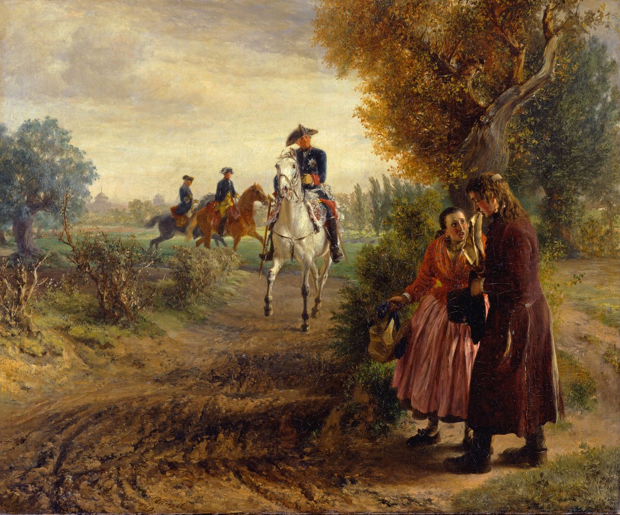 Böneskriften (Ridtur) av Adolph Menzel