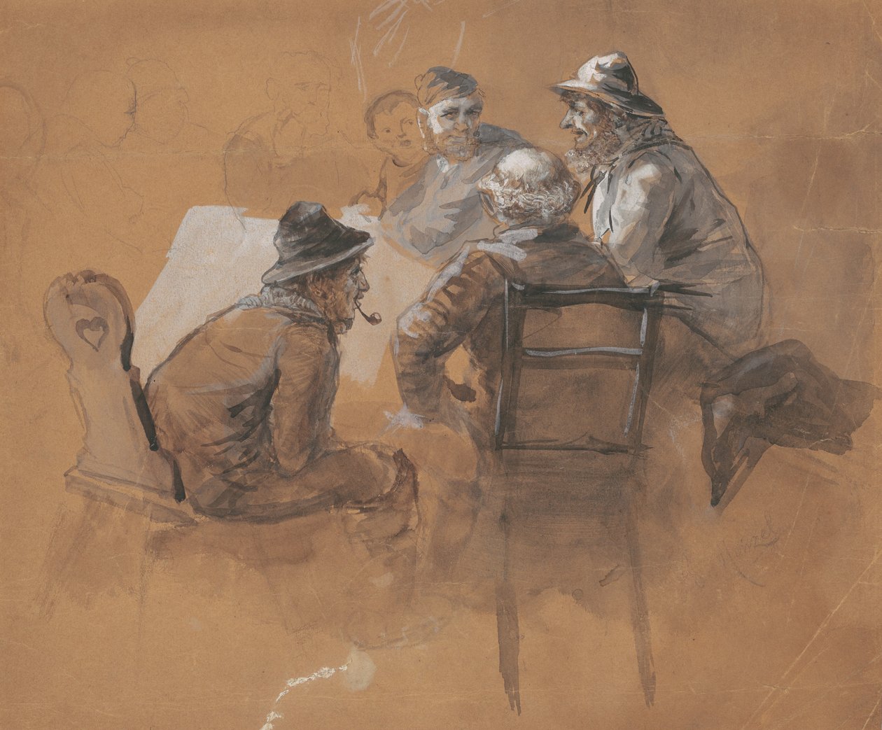 Fiskare av Adolph Menzel