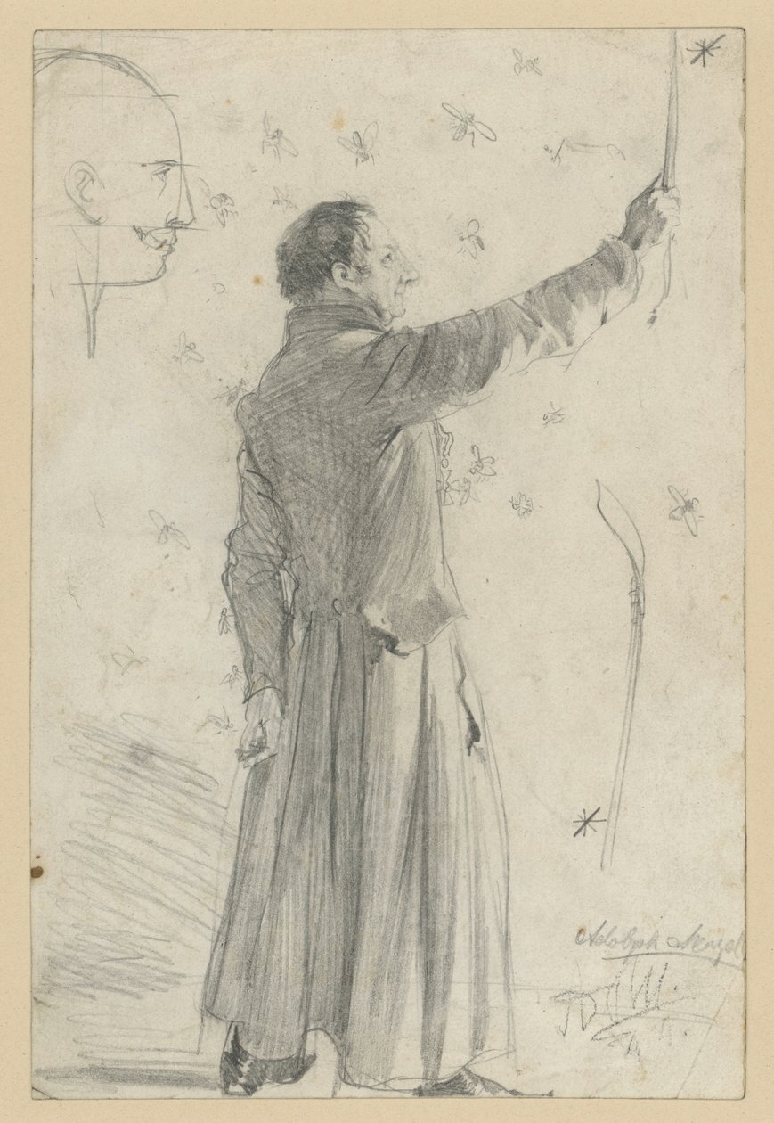 Distriktsdomare Karl Martini av Adolph Menzel