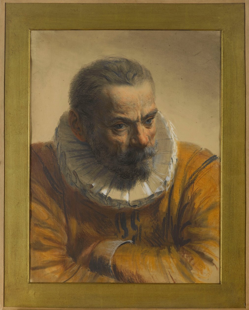 En man i renässansdräkt av Adolph Menzel