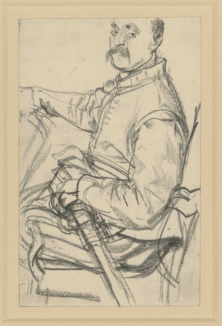 Modell i kurfursten Johann Georg I av Sachsens högtidsklädsel, Historiska museet, Dresden av Adolph Menzel