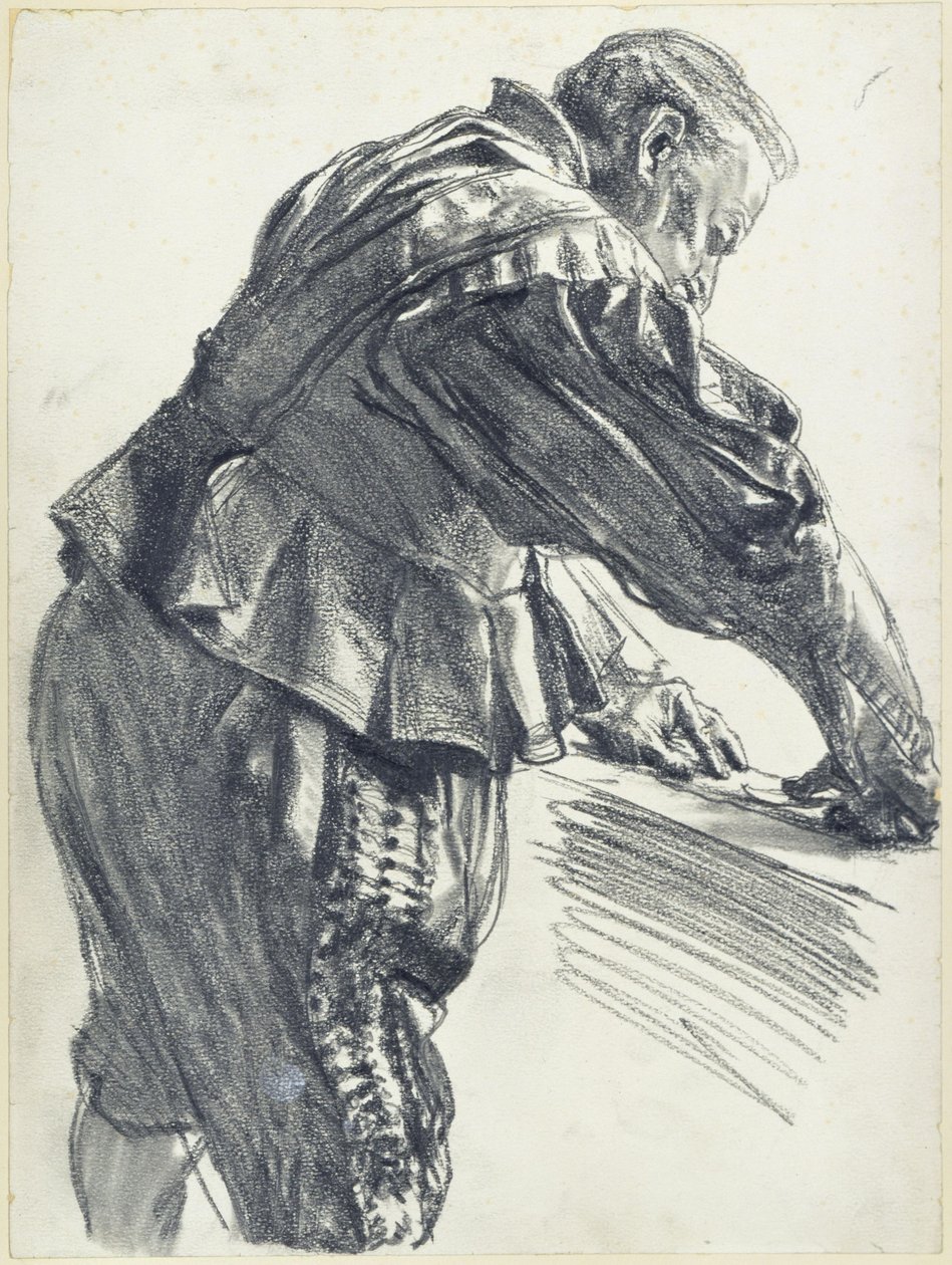 Modell i en festklänning tillhörande kurfursten Johann Georg I av Sachsen på Historiska museet i Dresden av Adolph Menzel