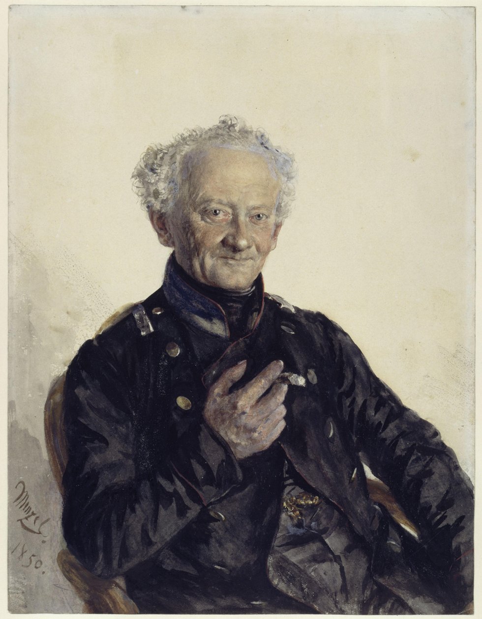 Översteläkare dr Wilhelm Puhlmann av Adolph Menzel