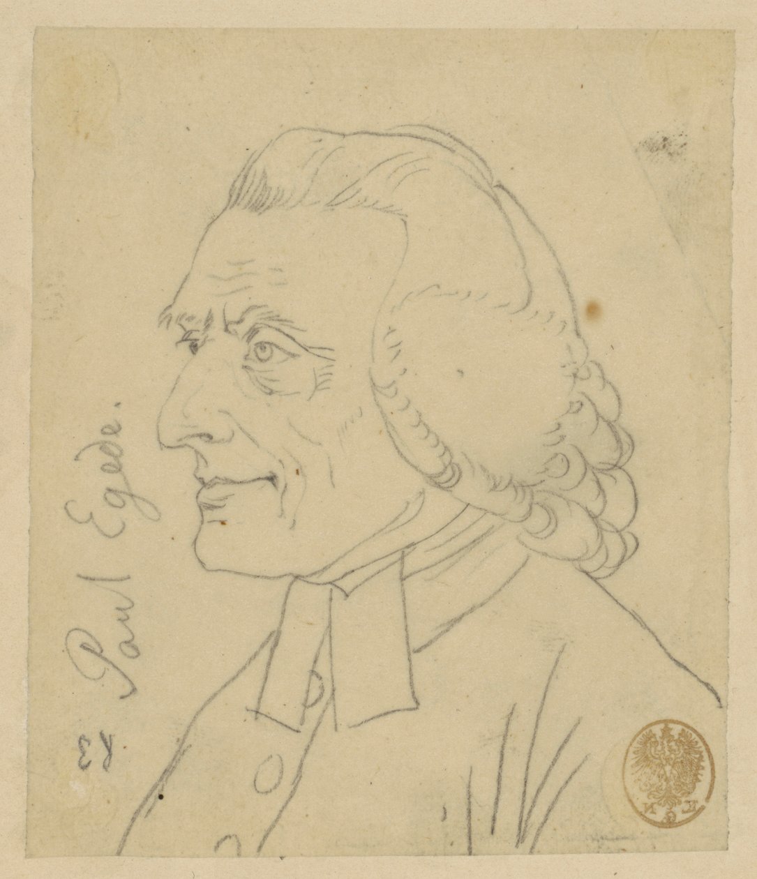 Paul Egede. Präst av Adolph Menzel