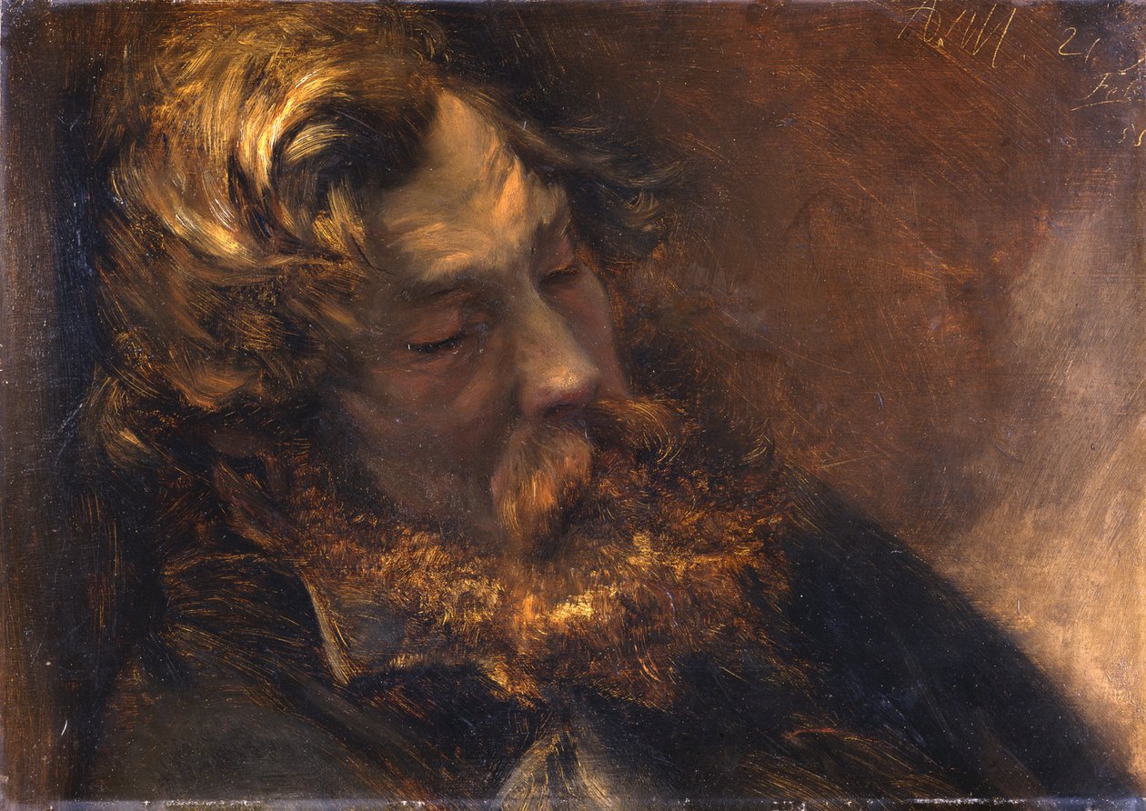 Sovande man av Adolph Menzel