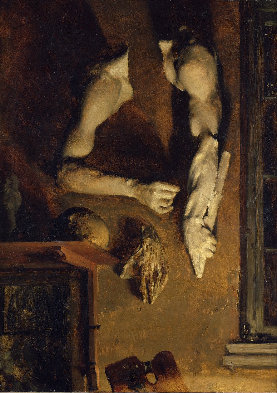 Studio Wall av Adolph Menzel