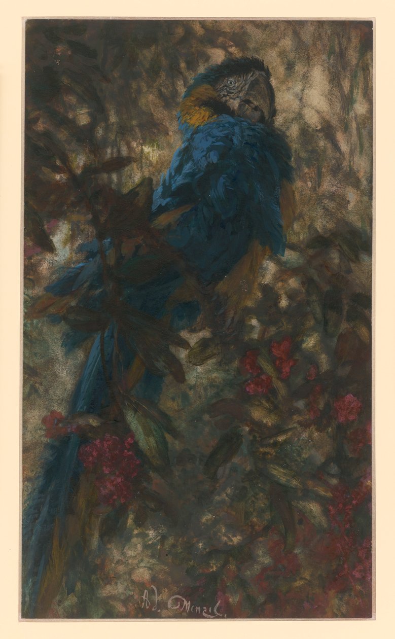 Söt frihet. Ur ”Barnalbumet” av Adolph Menzel