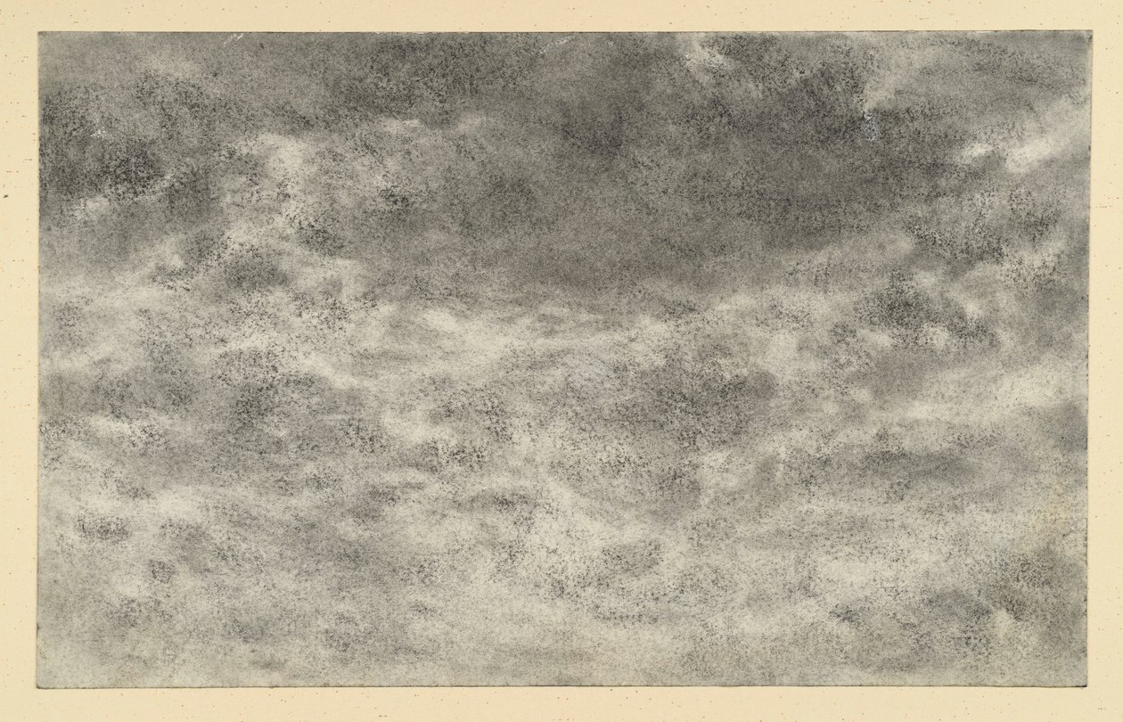 Molnstudie av Adolph Menzel