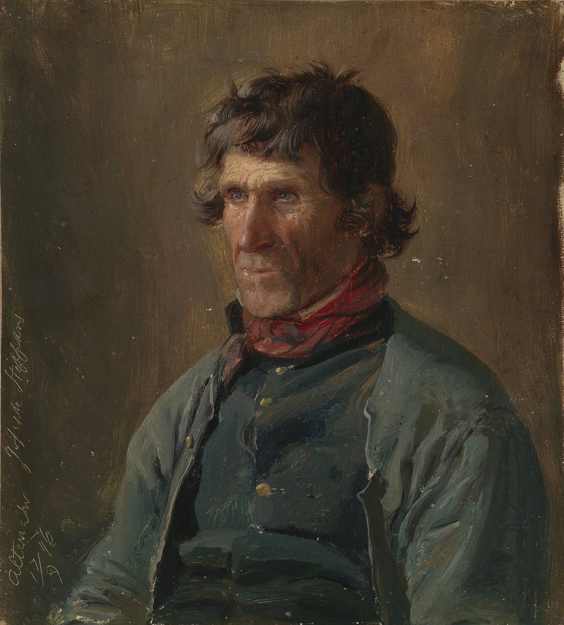 Joseph Steffens från Altenahr. Figurstudie av Adolph Tidemand