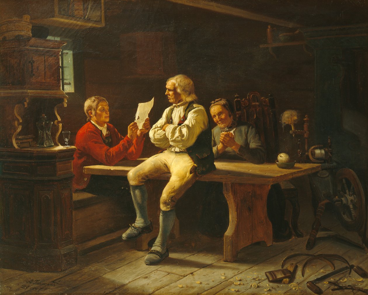 Brev från Amerika av Adolph Tidemand