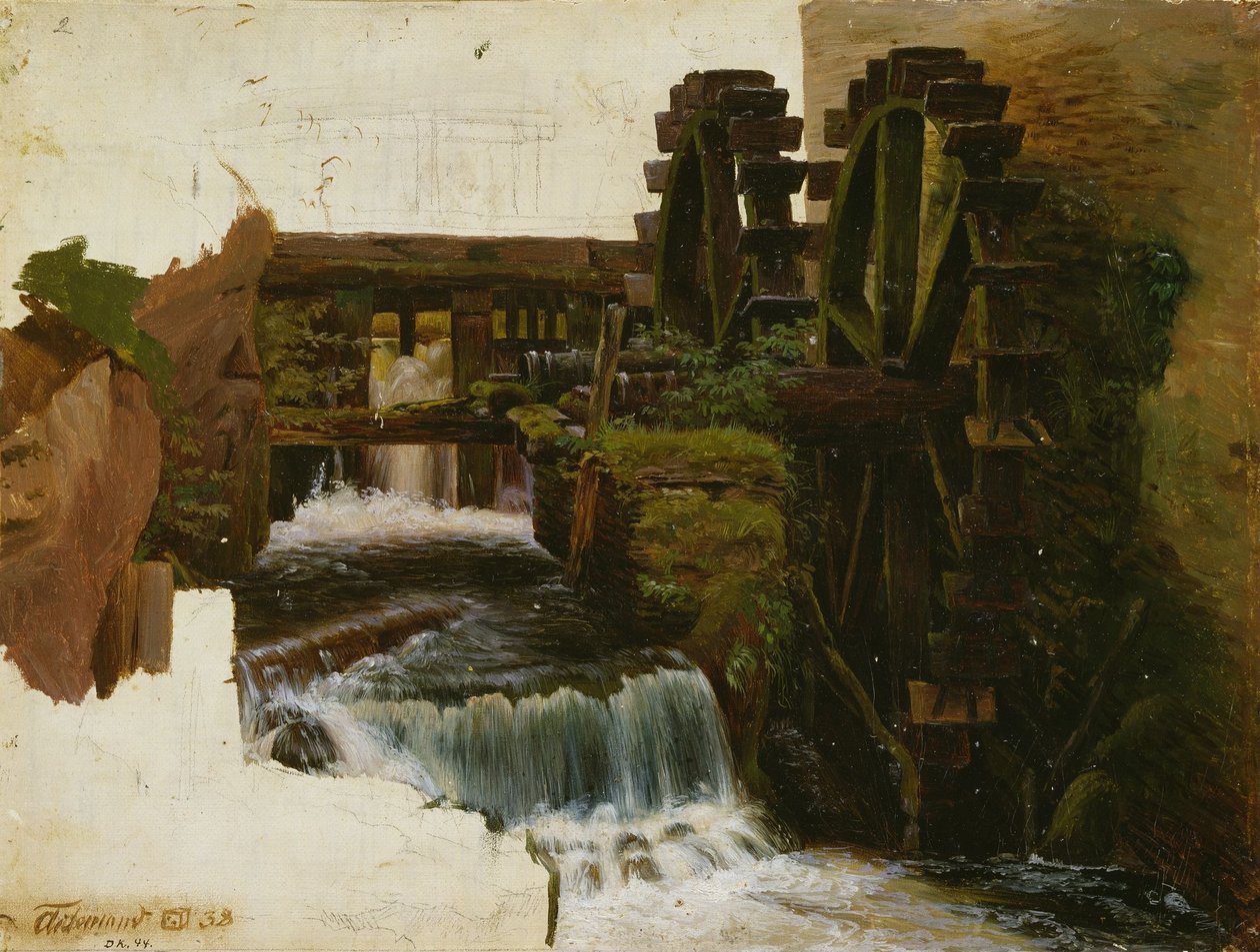Kvarnbäck av Adolph Tidemand