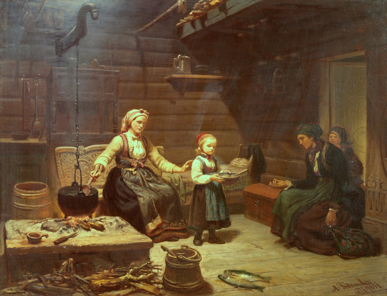 Tiggaren av Adolph Tidemand