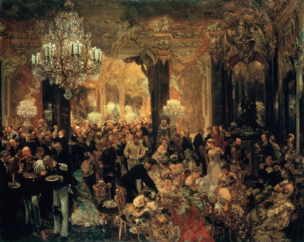 Bollsoppan av Adolph Menzel