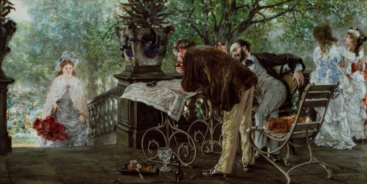 reseplaner av Adolph Menzel