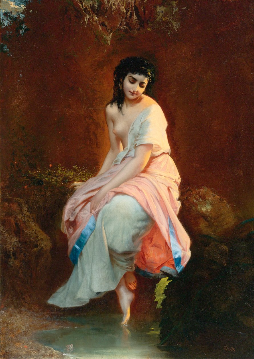 Badern av Etienne Adolphe Piot