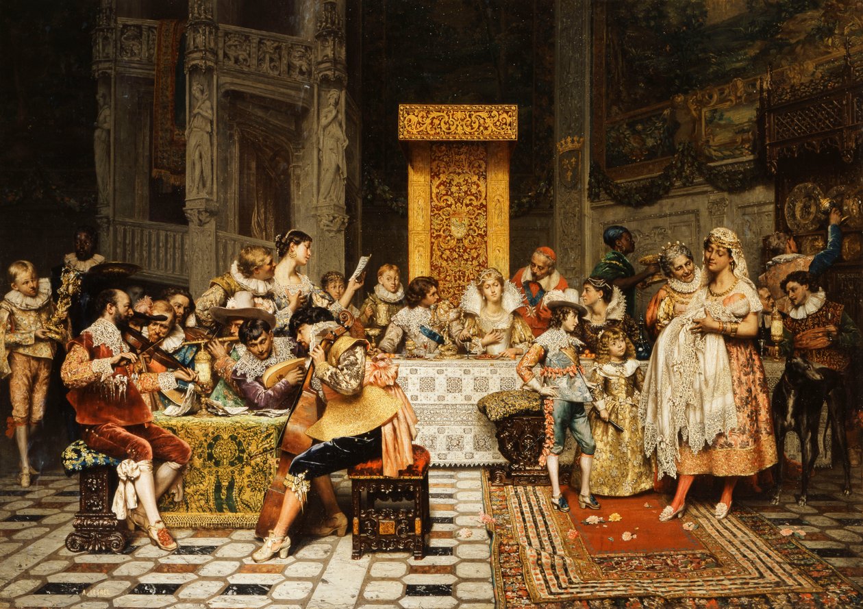 Dop av Conde av Adolphe Alexandre Lesrel