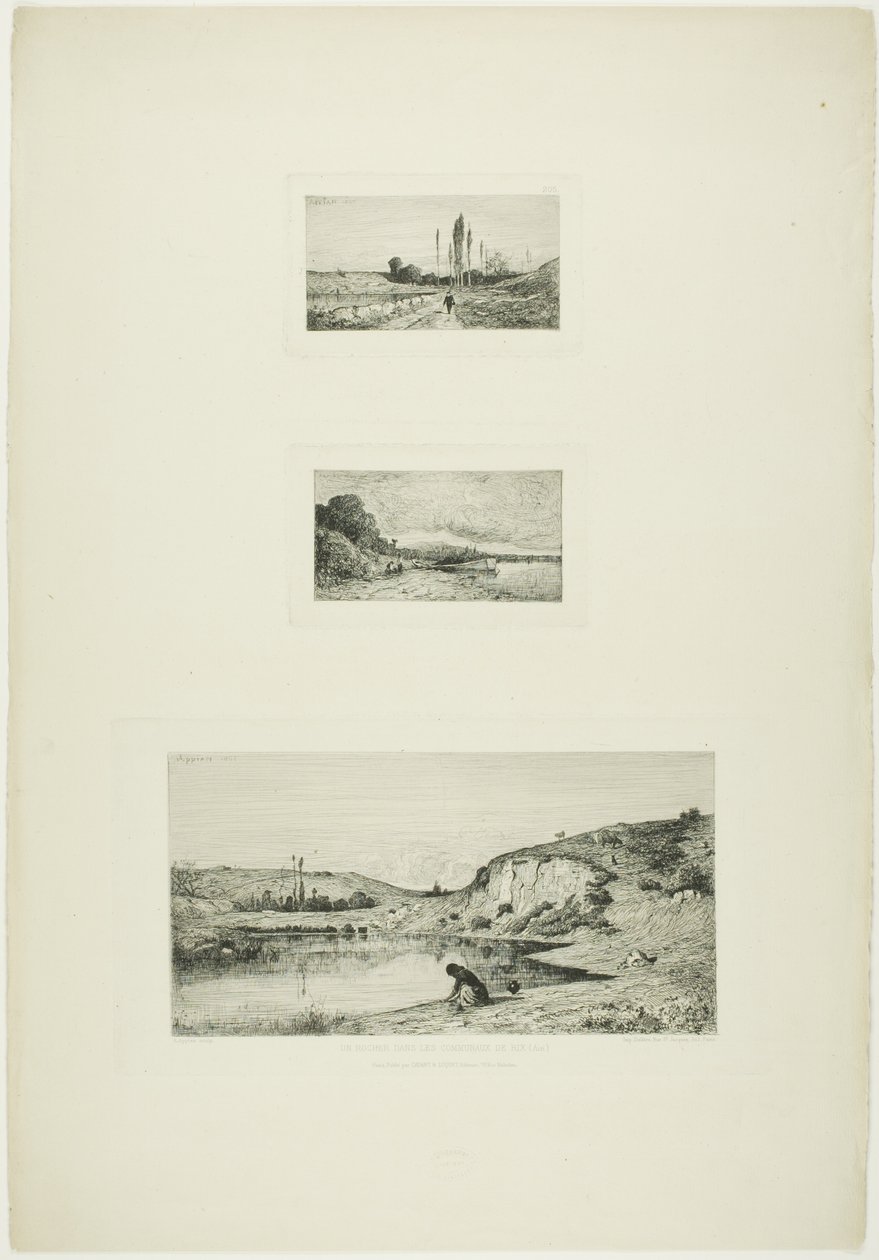 En klippa i Rix socken av Adolphe Appian