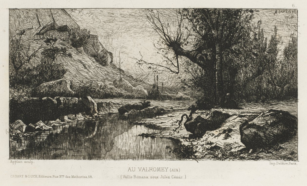 Vid Valromay (Ain) av Adolphe Appian