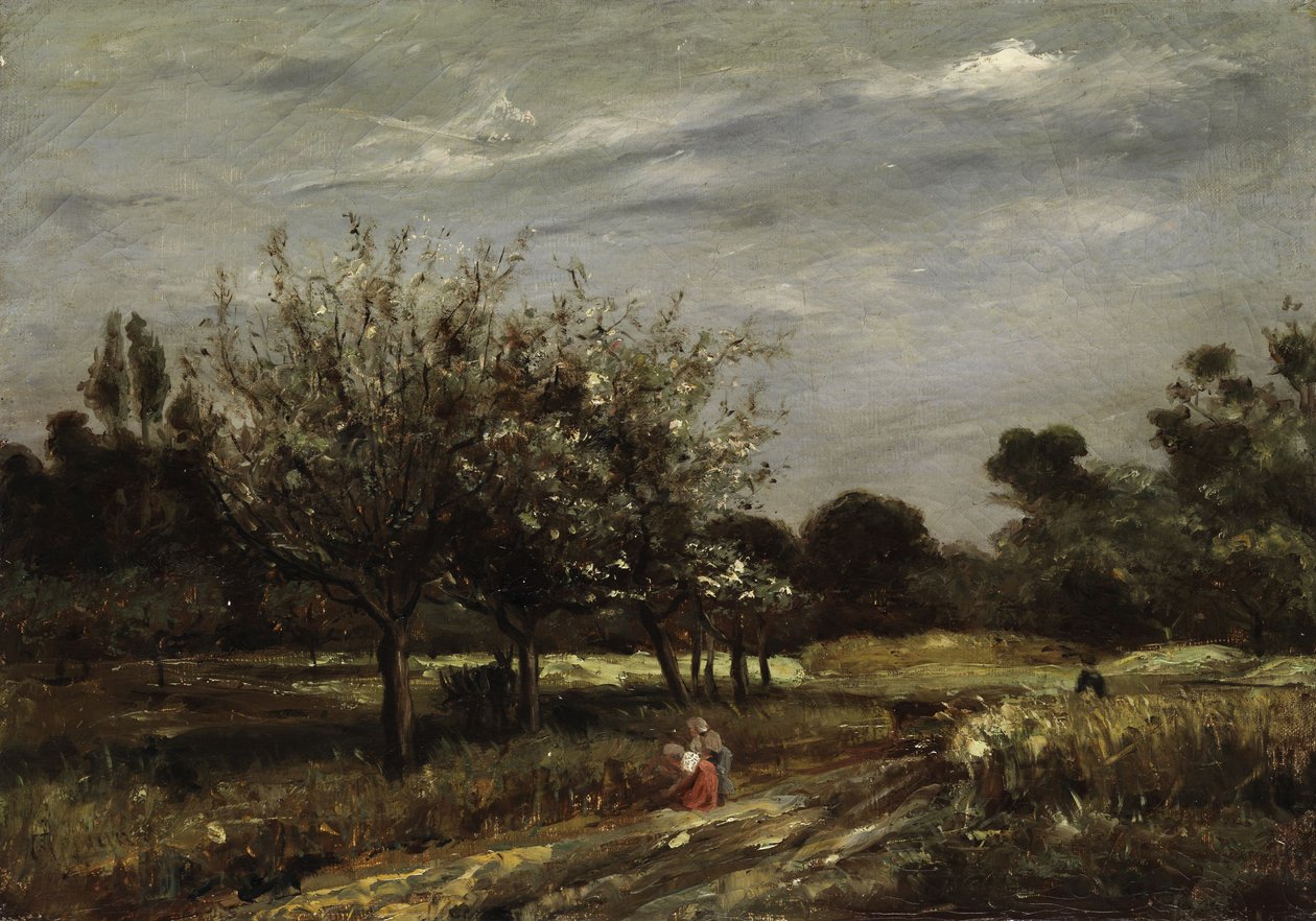 Landskap med fruktträd av Adolphe Appian