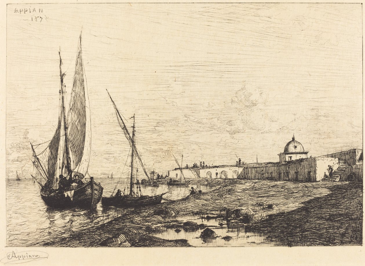 サンレモスウェーディッシュ港 av Adolphe Appian
