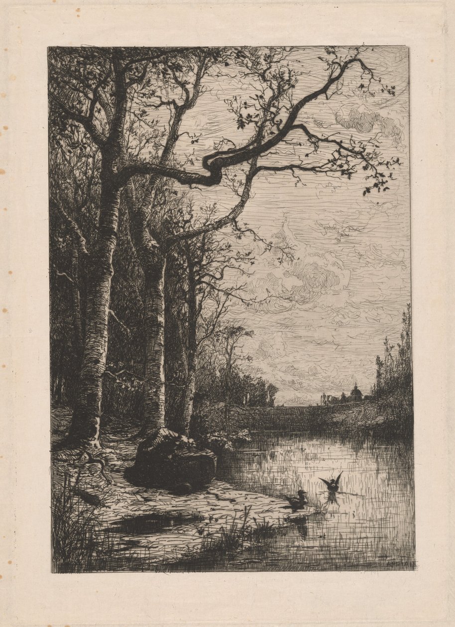 Träsken vid Burbanche av Adolphe Appian
