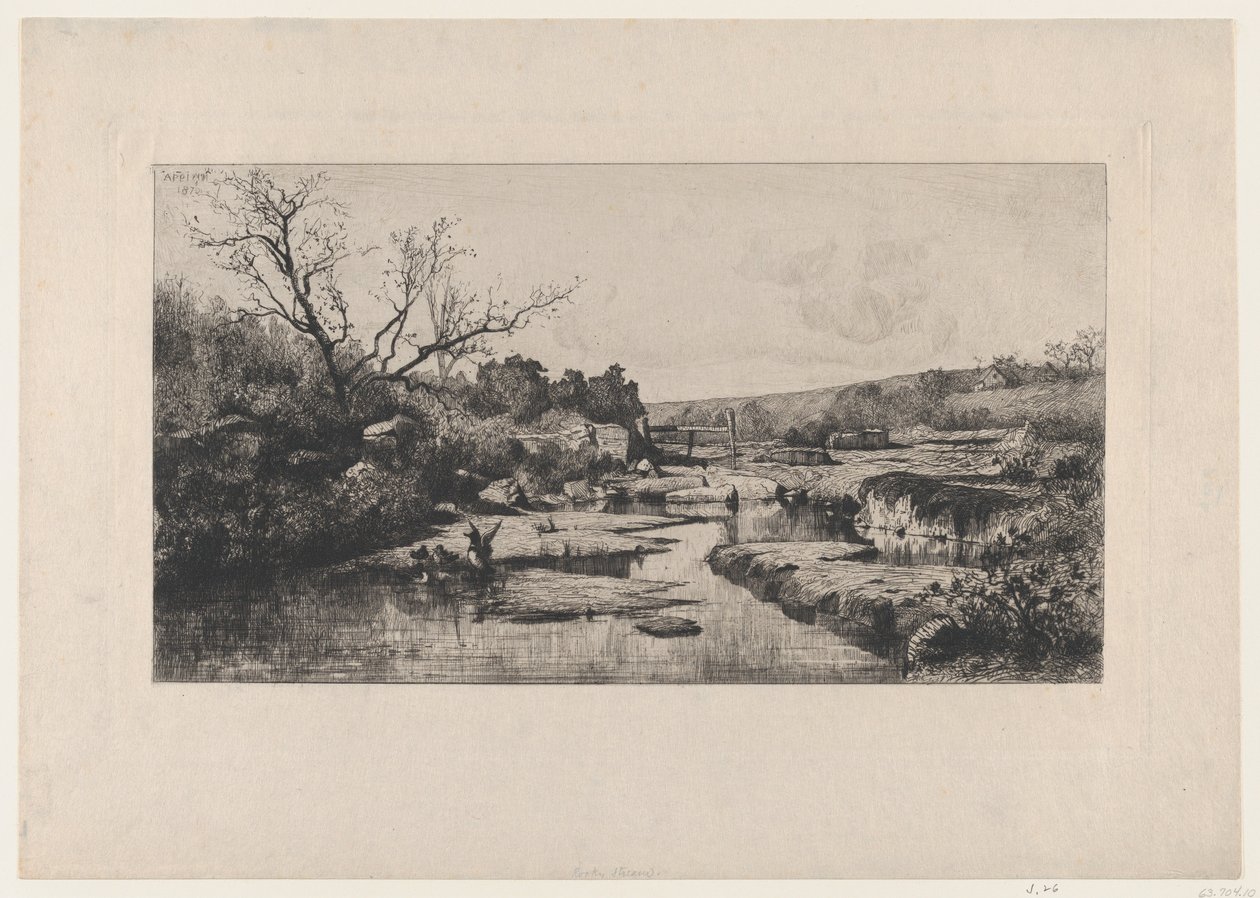 Albarines källor (Ain) av Adolphe Appian